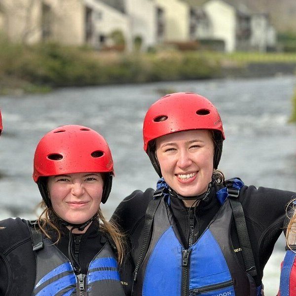 a group of people posing for a photo